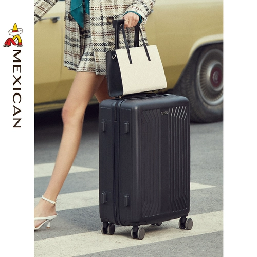 稻草人 Универсальный вместительный и большой чемодан подходит для мужчин и женщин, 20 дюймов, подходит для подростков, подходит для студента, 24 дюймов