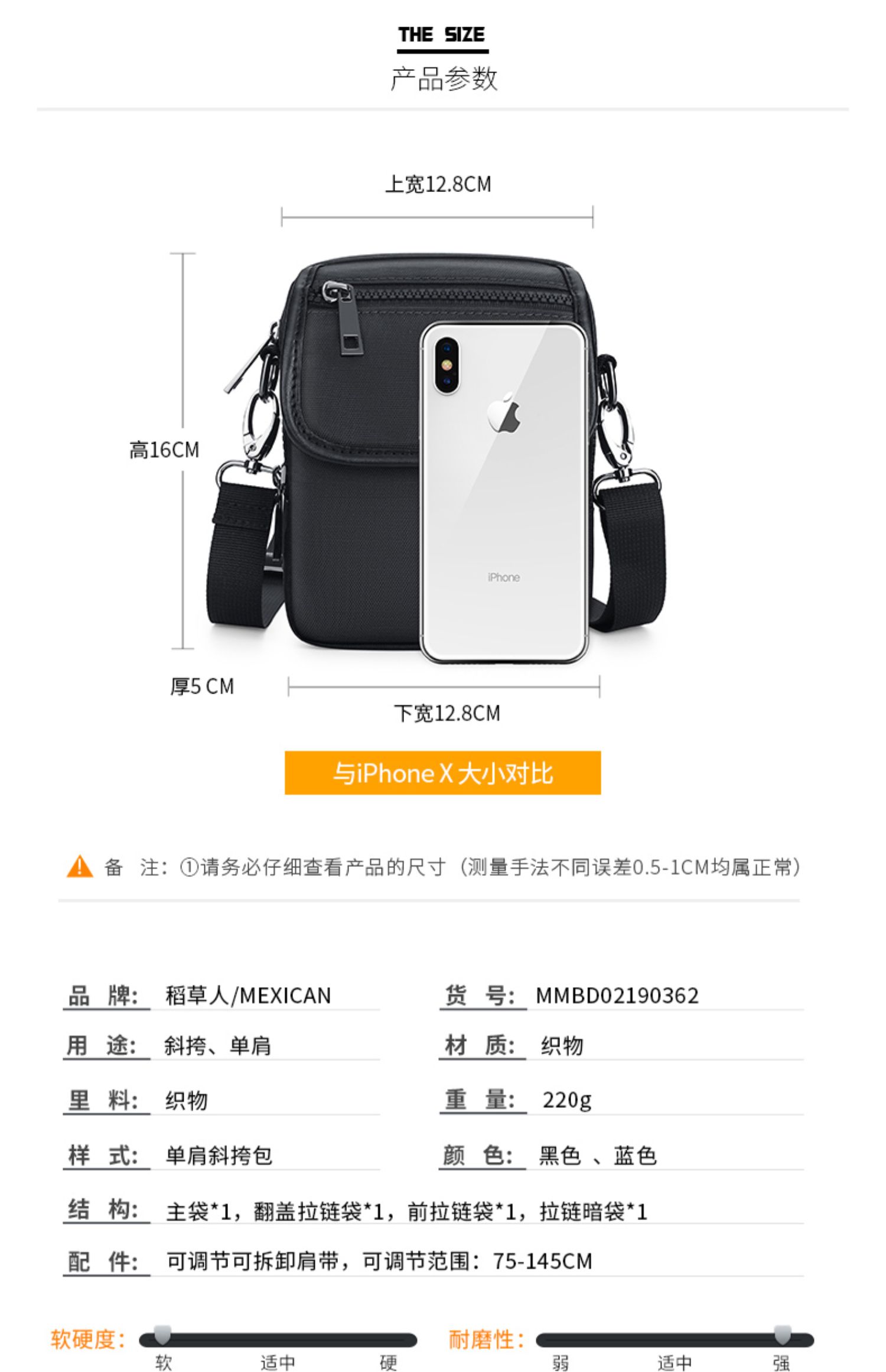 Scarecrow Messenger Bag Men Ins Tide Túi 2019 New Street Hip Hop Mini Bag Cá tính Túi đơn giản - Túi của con người ví charles & keith