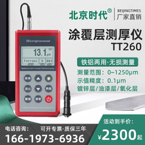 Beijing Times Coating Thickness Gauge TT260 Paint Detector TT220 Oxidized Galvanized Layer Measuring Instrument TT230