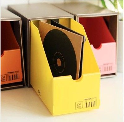 SD-3332-A creative desktop storage box file finishing box CD box CD box plastic