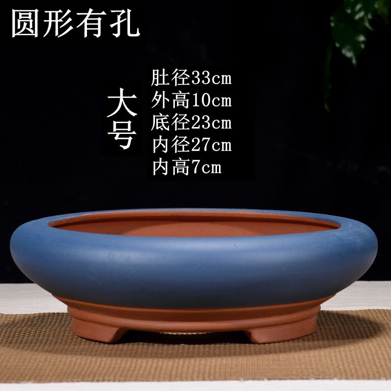 25年必买宜兴紫砂盆｜小号浅盆种菖蒲/多肉，聚宝盆设计太上头