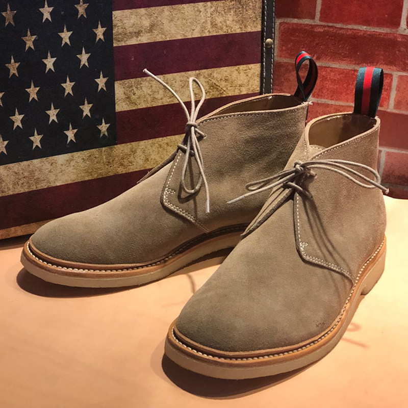 handmade desert boots