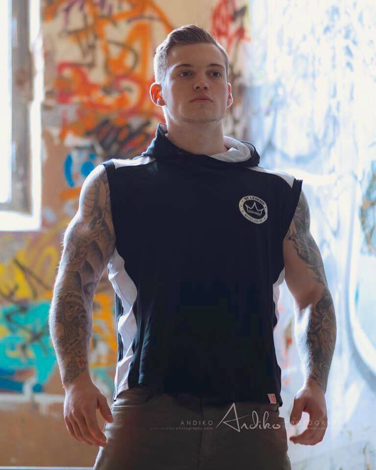Cơ bắp Brothers Thể Dục của Nam Giới Trùm Đầu Mỏng Không Tay Chạy Đào Tạo Thời Trang Casual Slim Vest áo khoác nữ nike