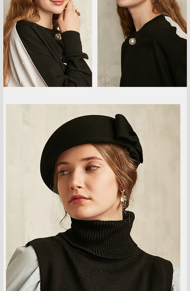 Chapeau pour femme      en Poilue - Ref 3234031 Image 10