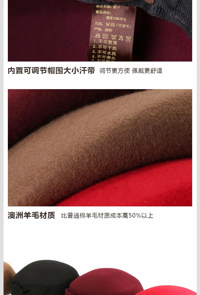 Chapeau pour femme      en Poilue - Ref 3234031 Image 22