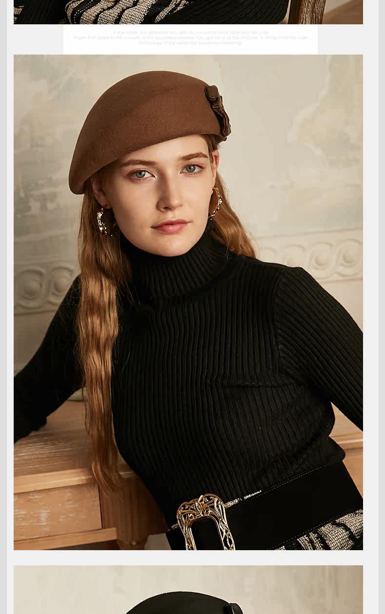 Chapeau pour femme      en Poilue - Ref 3234031 Image 12