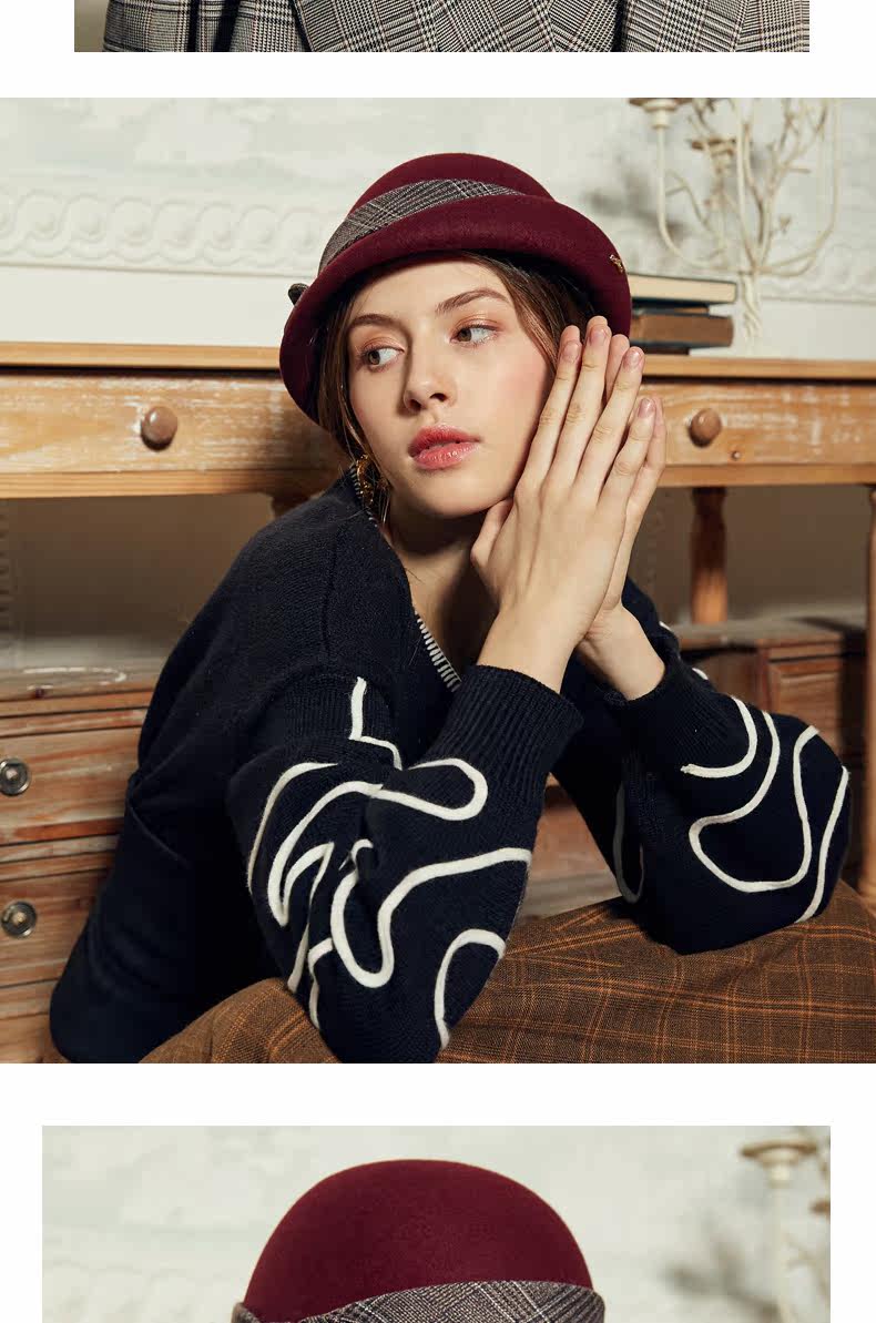 Chapeau pour femme      en Poilue - Ref 3233390 Image 18