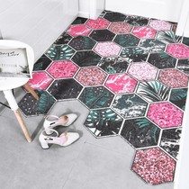 entrance ins internet-famous floor mat entry door mat silk liner floor mat entrance carpet Nordic entry door mat anti-slip