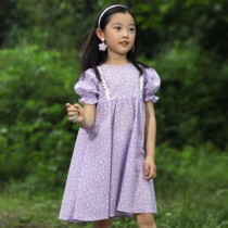 Little Tiger Patty Girl Dress Summer Dress Childrens Skirt Korean hipster Fashion Princess Dress Thin Flower Dress