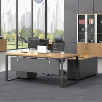 Boss Table Office Furniture Brief Modern Large Class Desk Manager Table Manager Table President Desk Chair Combination