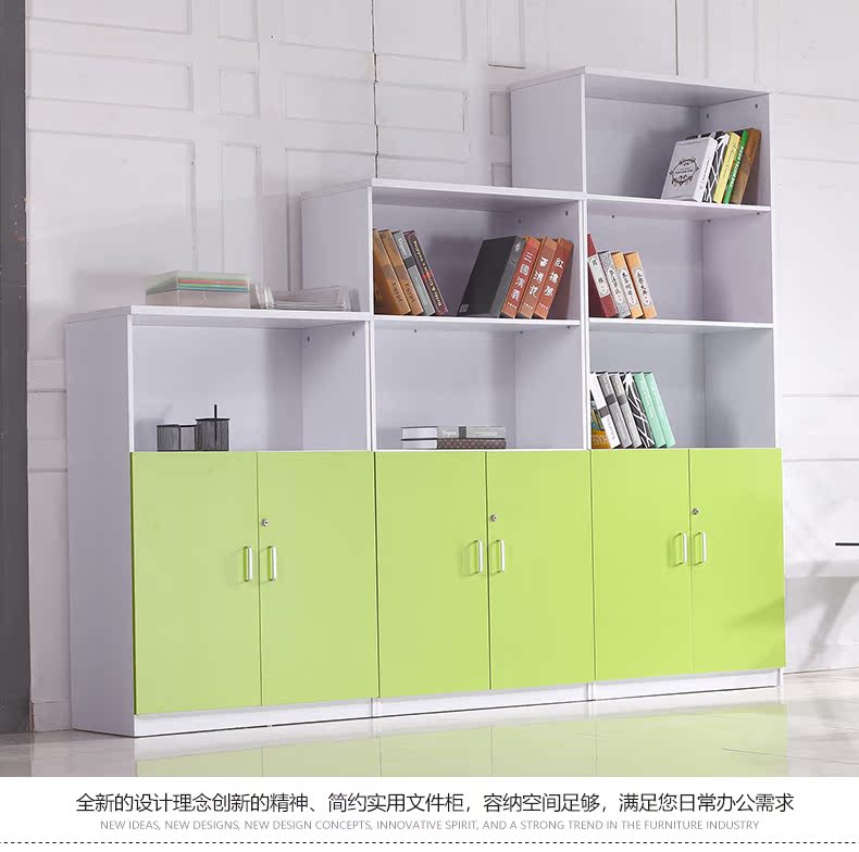 Nội thất văn phòng tủ hồ sơ dữ liệu gỗ tủ hồ sơ với tủ khóa cao tủ văn phòng tủ sách