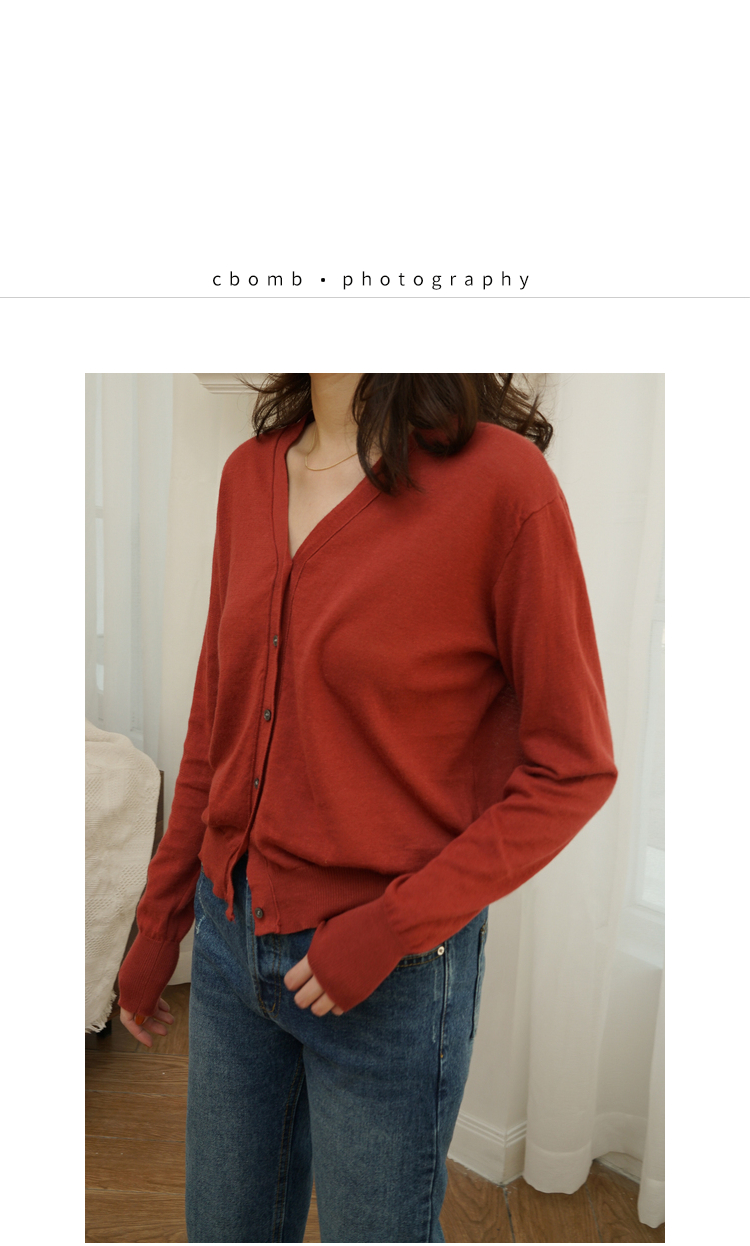 CBOMB 2018 mùa xuân thường màu sắc hoang dã V-Cổ lỏng mỏng đan cardigan áo khoác mỏng áo z753 áo len nam đẹp