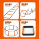 Multifunctional butterfly agility ladder, folding jump grid ladder, jump grid hurdle frame, ອຸປະກອນການຝຶກອົບຮົມທາງດ້ານຮ່າງກາຍຂອງເດັກນ້ອຍ, ladder ເຊືອກອ່ອນ