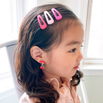 (Spot) South Korea imported cute fresh color mini bbclip hairclip clip broken hair bangs clip