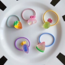 (Special spot) summer children headgear laser fruit Hairband cute cherry pineapple head rope