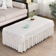 Simple and modern rectangular lace tablecloth for living room