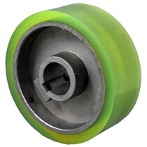 Four-side gouging rubber wheel woodworking four-side planing and feeding rubber wheel woodworking four-side planing accessories polyurethane rubber wheel non-standard to do