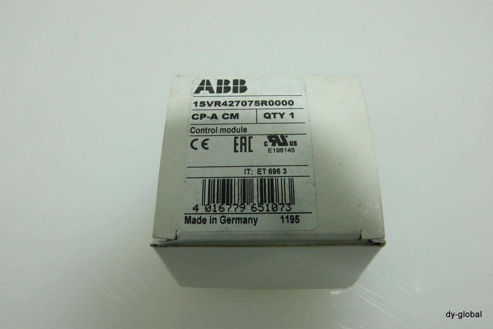 (Brand New Original) ABB Power Supply Accessories CP-A CM Order No. 10065169