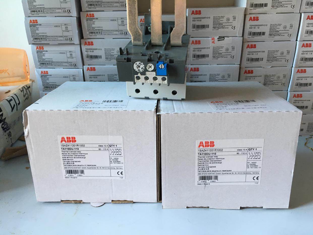 New original ABB AC Heat Overload Relay TA110DU-90 82500491