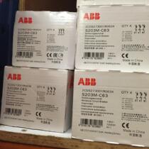 Brand new original ABB miniature circuit breaker S203M-B63 S203M-C63