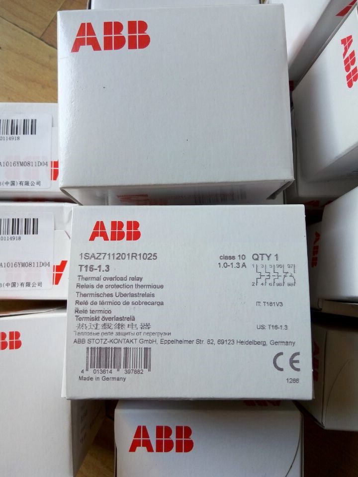 ABB original-T series thermal overload relay T16-1 3