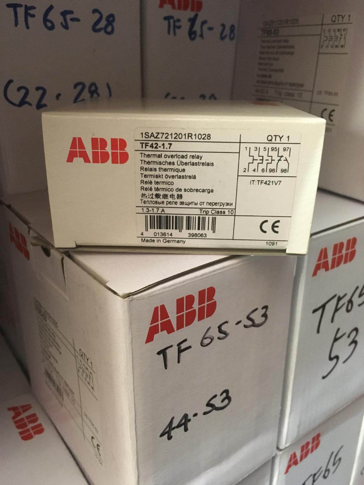 (New original) ABB thermal overload relay TF42-1 7