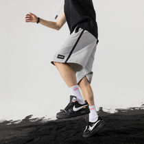 Lv Xiaohu 404 series personality color color ribbon Tide brand shorts basketball sports pants mens loose drawstring shorts tide