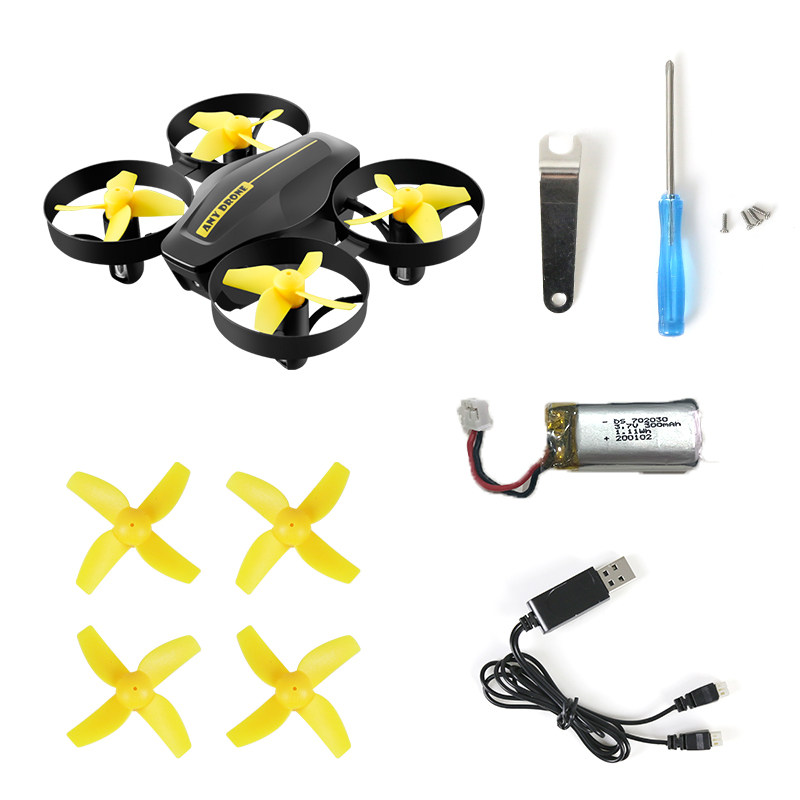 K03 drop-resistant mini four-axis UAV UAV remote control aircraft accessories fan motor battery repair