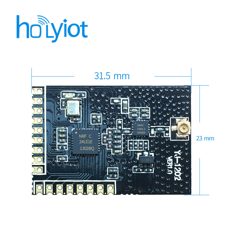 Nordic nRF24LE1 PA LNA high power long distance low power consumption with communication 51MCU wireless module