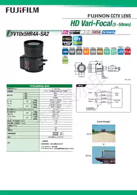 Original goods fake one pay ten FUJINON Fuji can YV10x5HR4A-SA2L spot