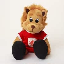 New cut label foreign trade tail single Premier League Middlesbrough mascot Lion Birthday Christmas New Year gift jewelry