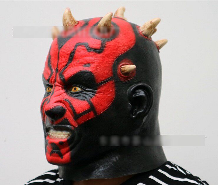 Halloween Terror Latex Star Wars Darth Mask