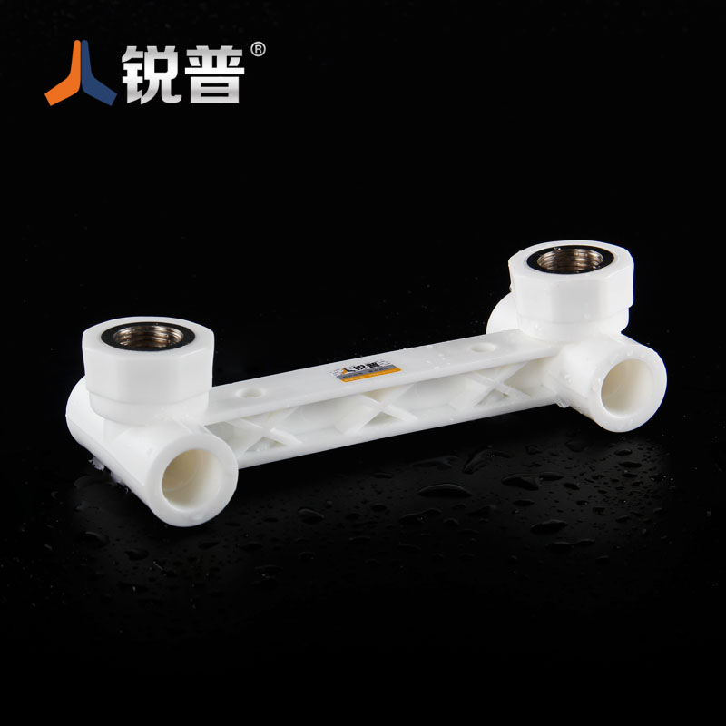 Sharp PPR double link tee joint tee 4 points 6 points with seat wire 2025 water pipe accessories shower tap special