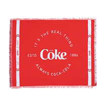 Skyler outdoor blanket Coca-Cola co-branded tent carpet picnic tablecloth folding ground mat camping shawl blanket