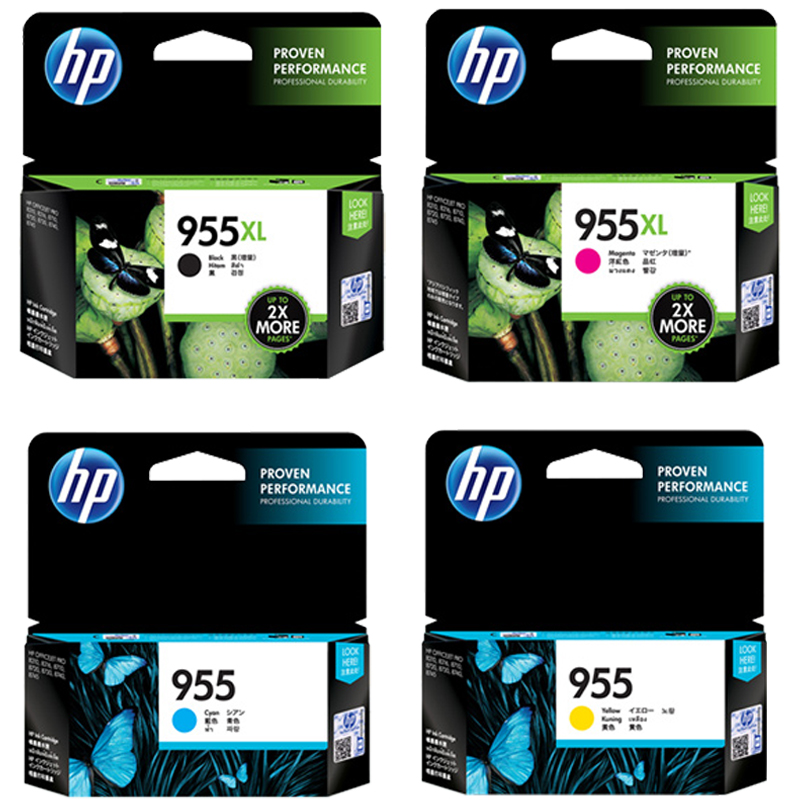 Original HP 955 ink cartridge HP955xl L0S60AA L0S51AA L0S54AA L0S57AA ink tank
