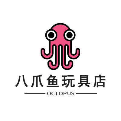 八爪鱼玩具店的LOGO
