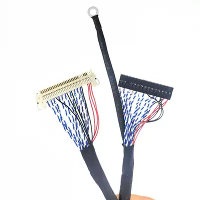FIX-30H double 8-bit screen cable with snap ground ring lengthened 40CM 60CM 80CM 1M 1 2 1 5M