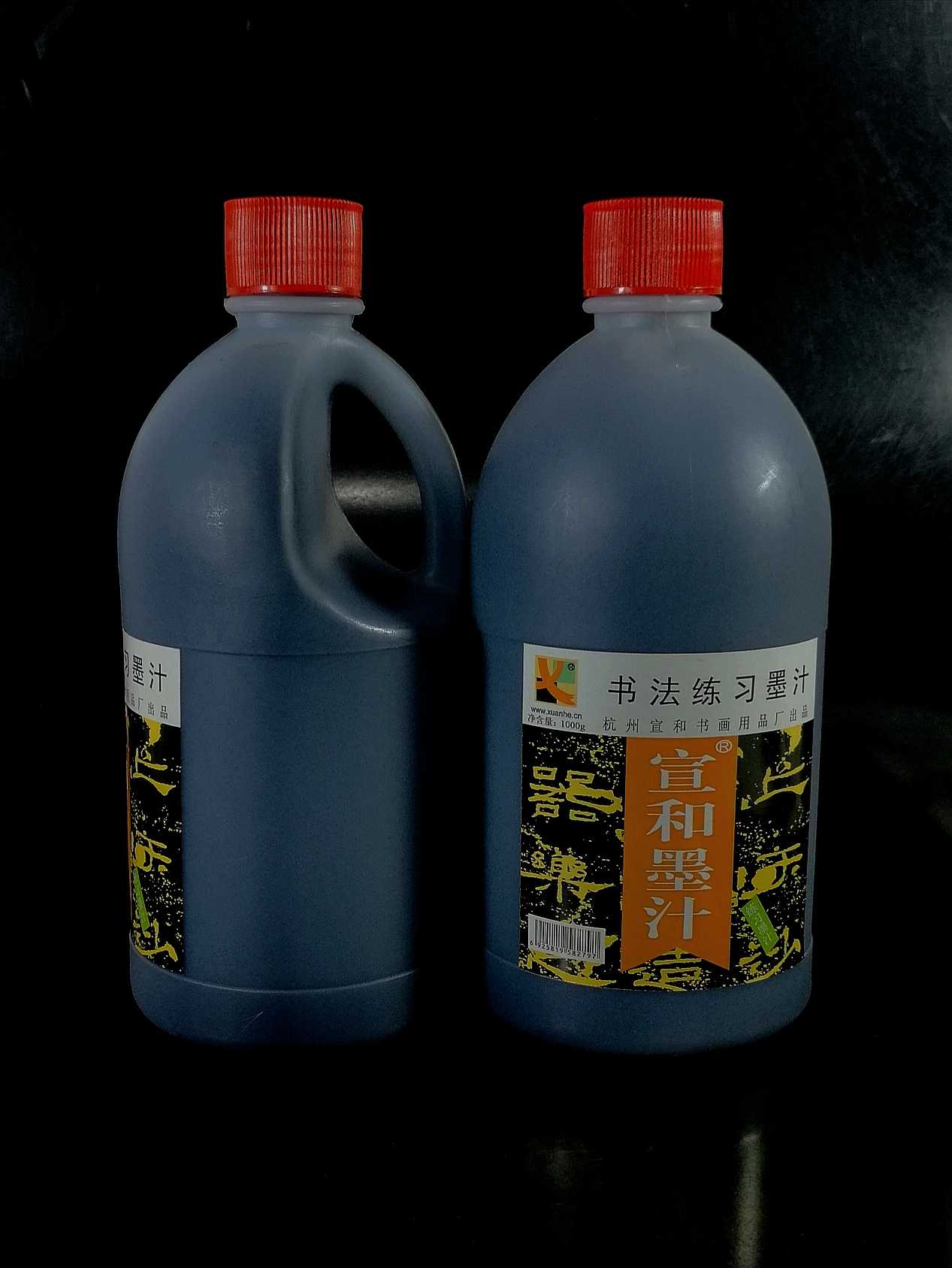 Xuanhe calligraphy and calligraphy Chinese ink juice 1000 grams of 2 bottles
