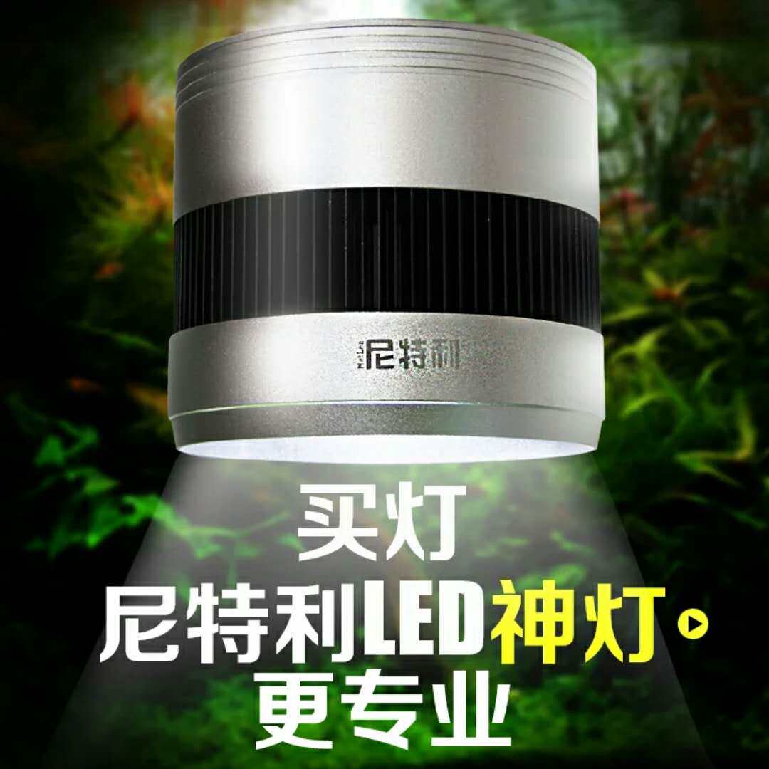 LED Nitli Divine Light Drum Lamp Holder Lamp Full Spectrum Straw Cylinder Lamp Turtle cylinder Watergrass Lamp manufacturer Direct sale