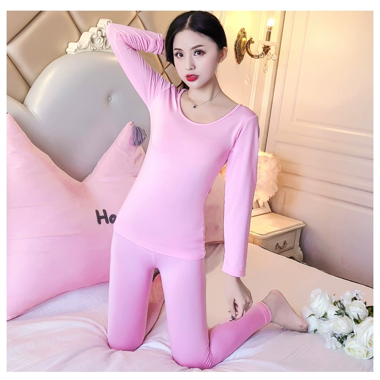 Kích thước lớn đồ lót nữ dày cộng với nhung 200 kg nữ sinh cơ thể mảnh mai phù hợp với Qiuyi Qiuku