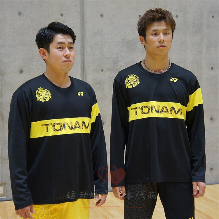 Japan 2020 YONEX YY badminton suit long-sleeved cultural shirt TONAMI the same male and female