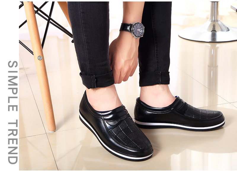 Giày đi mưa nam ống ngắn để giúp mưa giày cao su Giày đầu bếp giày công sở nhà bếp giày chống trượt giày chống nước ủng đi nước