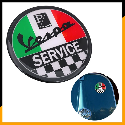 3D наклейка на мотоцикл Hualiba Vespa GTS150/250/300 GTV 150/125.