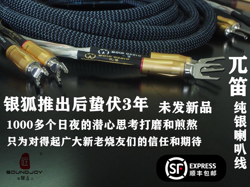 Pure Silver Speaker Cable Pure Silver Audio Cable Single Crystal Copper Single Crystal Silver Kama Silver Color Pure Silver Speaker Cable Pure Silver Audio Cable Single Crystal Copper Single Crystal Silver Kama Silver Color