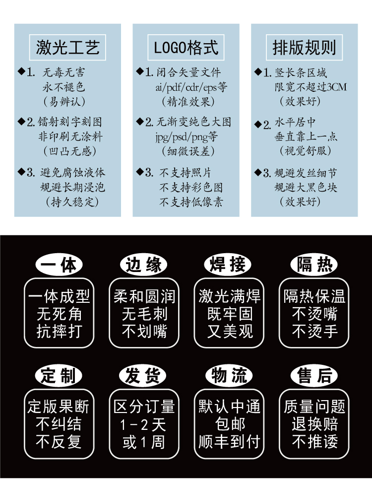 304ステンレス二重水杯幼稚園ベビーカップ個性的なカスタマイズ強化子供水杯刻字図,タオバオ代行-チャイナトレーディング