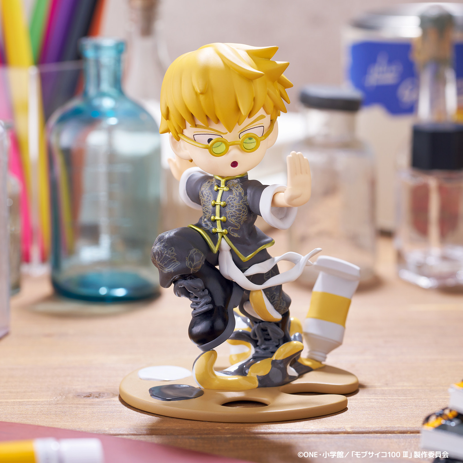 Figure Mob Psycho 100 III PalVerse Pale. Arataka Reigen (PVC Figure) Bushiroad Creative