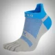 Vớ nén marathon Coolmax nhanh khô thoáng khí năm ngón chạy thể thao vớ nam và nữ chuyên nghiệp thiết bị chạy đường dài vớ thể thao dài