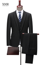 Advanced senses mens clothing suit suit mens business right dress free of hot anti-wrinkle Western pants casual suit jacket Two sets