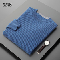 Classic minimalist men cashmere sweatshirt casual 100 hitch round neckline sweatshirt autumn winter youth sweater with underknitted sweatshirt