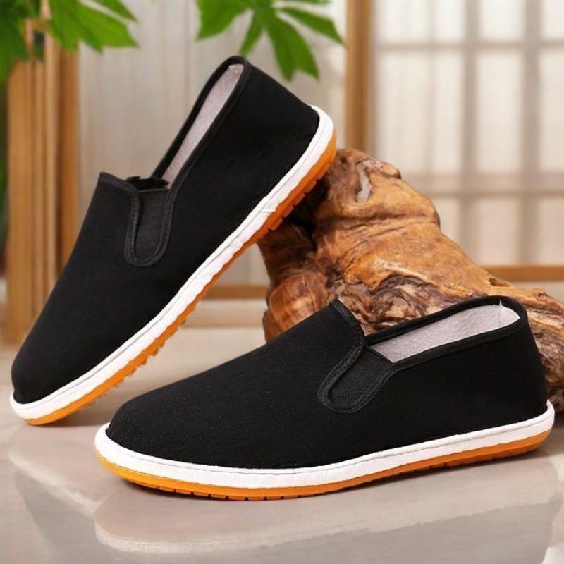 Taizhou Xishan Cloth Shoes 2025 Summer New Model with Elastic Shock Absorption, Ultra-Lightweight, Breathable, Cow Tendon Sole, Comfortable and Non-Slip!